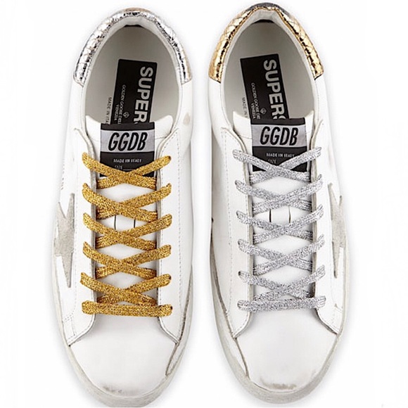 in BOX Golden Goose Mix & Match Superstar Sneakers from Neiman Marcus in Size 35 - Picture 10 of 15